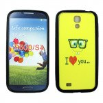 Wholesale Samsung Galaxy S4 Sponge I Love You Design Gummy Case